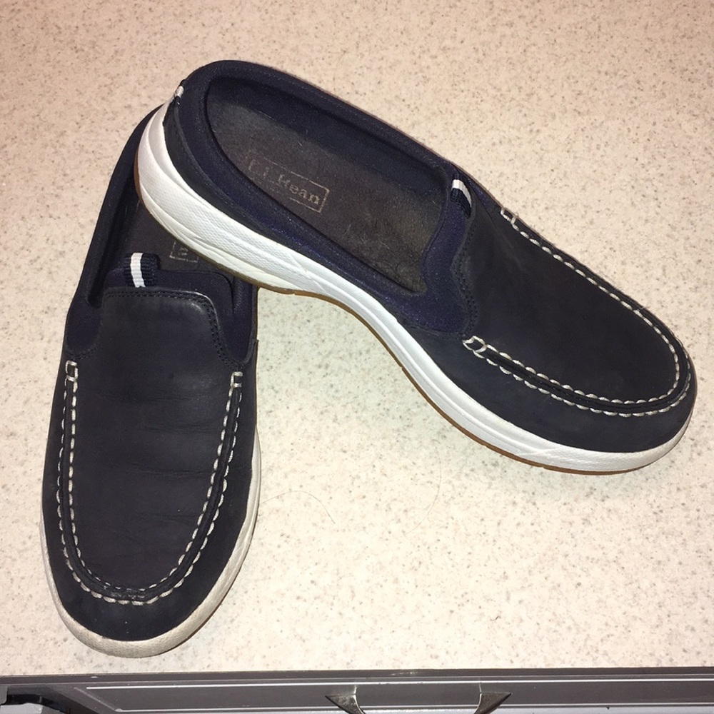 L.L. BEAN OPEN BACK BOAT SHOE